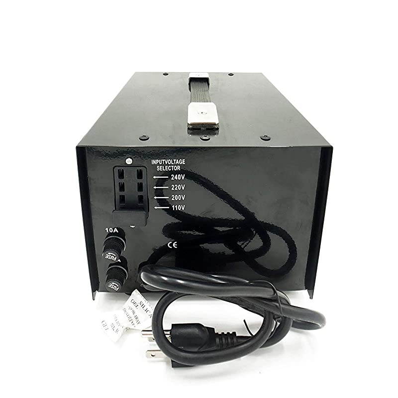 500W Step Up & Step Down Voltage Transformer Converter, STU-500 Heavy Duty Continuous AC 110-120V to 220-240V Converter with US Standard & Universal Outlets and DC 5V USB Port, 500 Watt