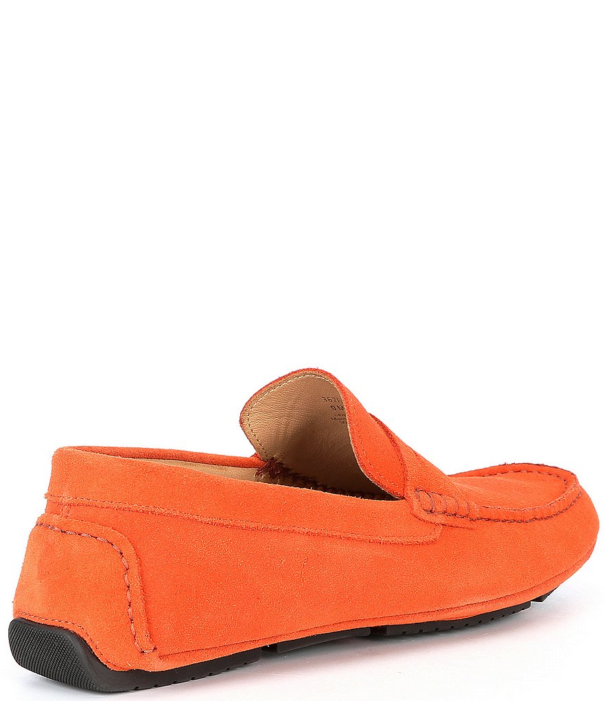 Flag LTD. Men's Morgan Suede Leather Penny Loafer Moccasins