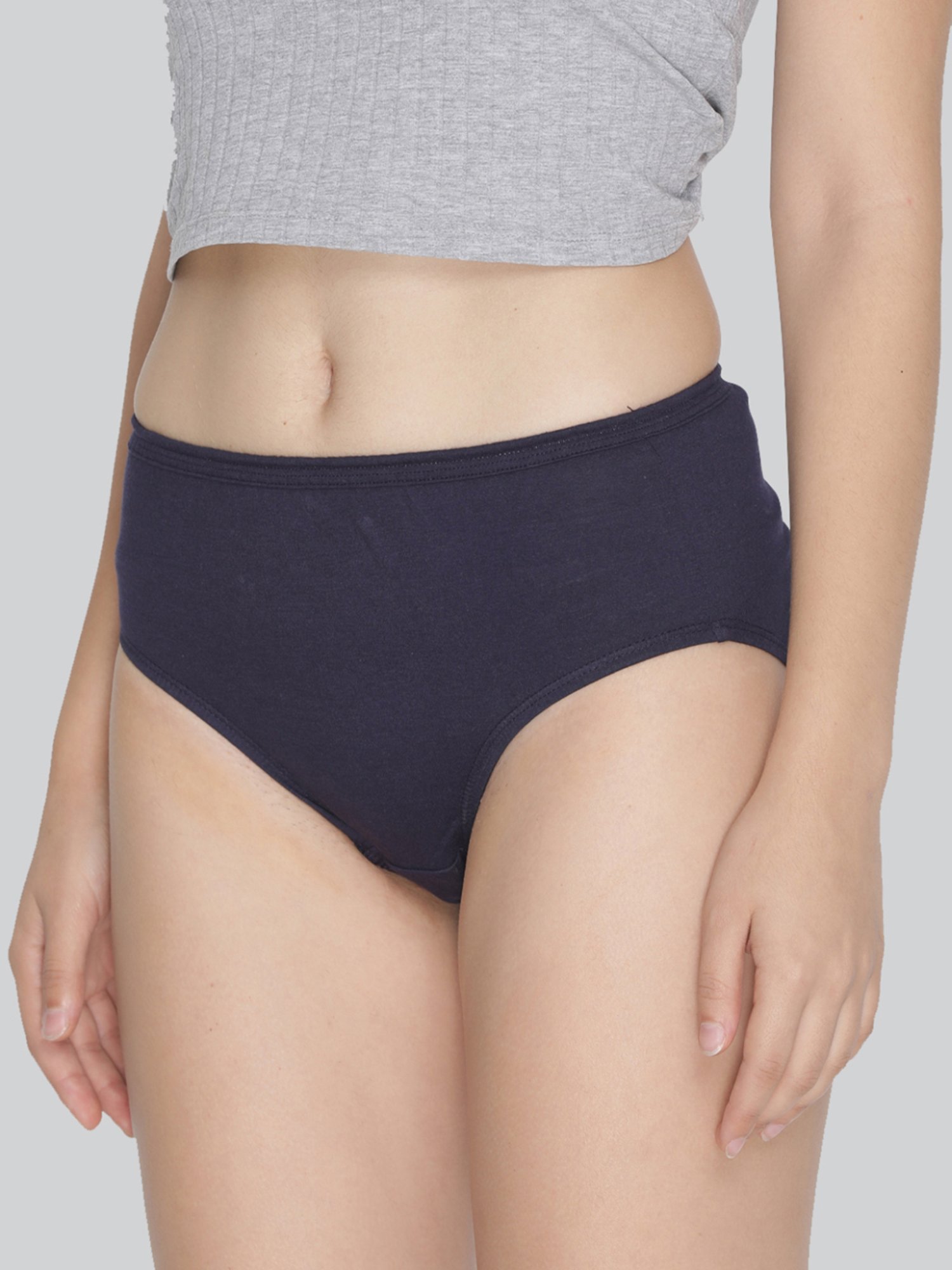 Lyra Assorted Color Cotton Hipster Panties - Pack Of 8