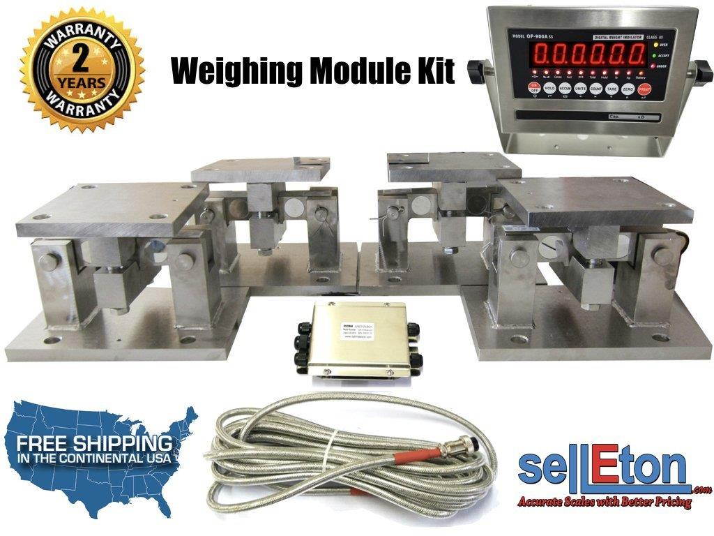OP-313-TM Load cell Conversion kit weigh module for Scale Tank, Hoppers ( Double Ended Beam )