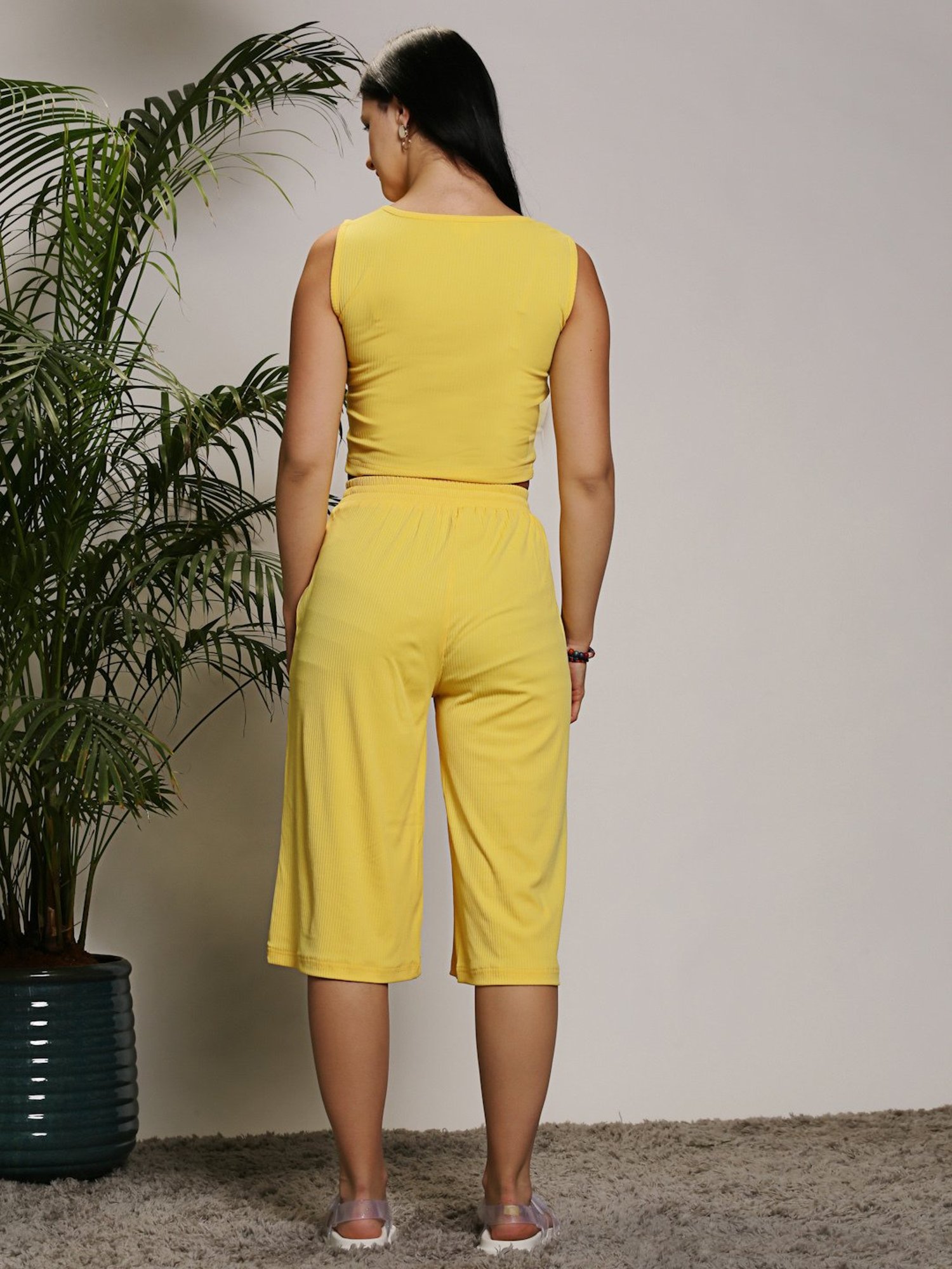 Sera Yellow Midi Co-Ord Set