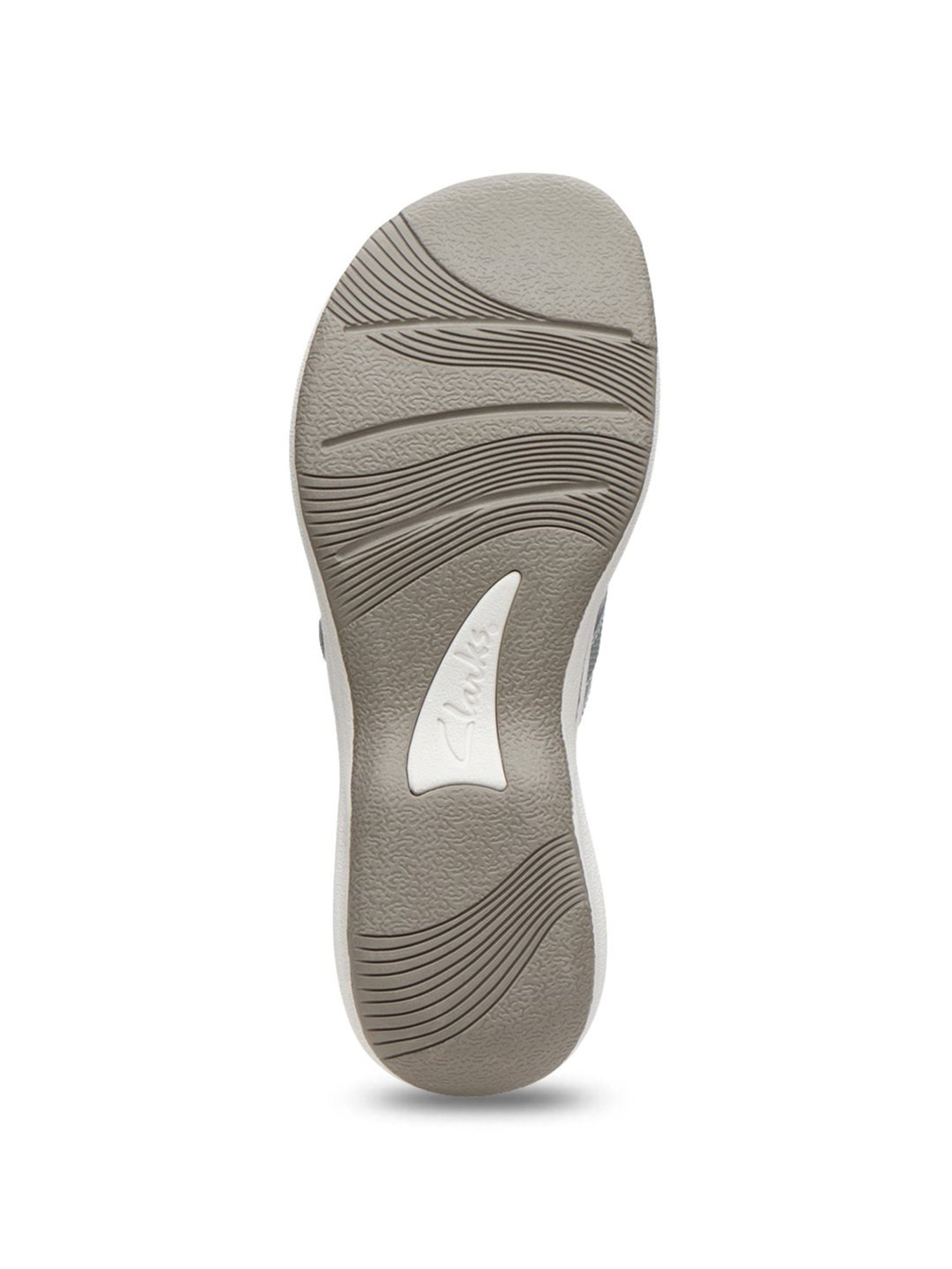 Clarks Women's Silver Thong Sandals