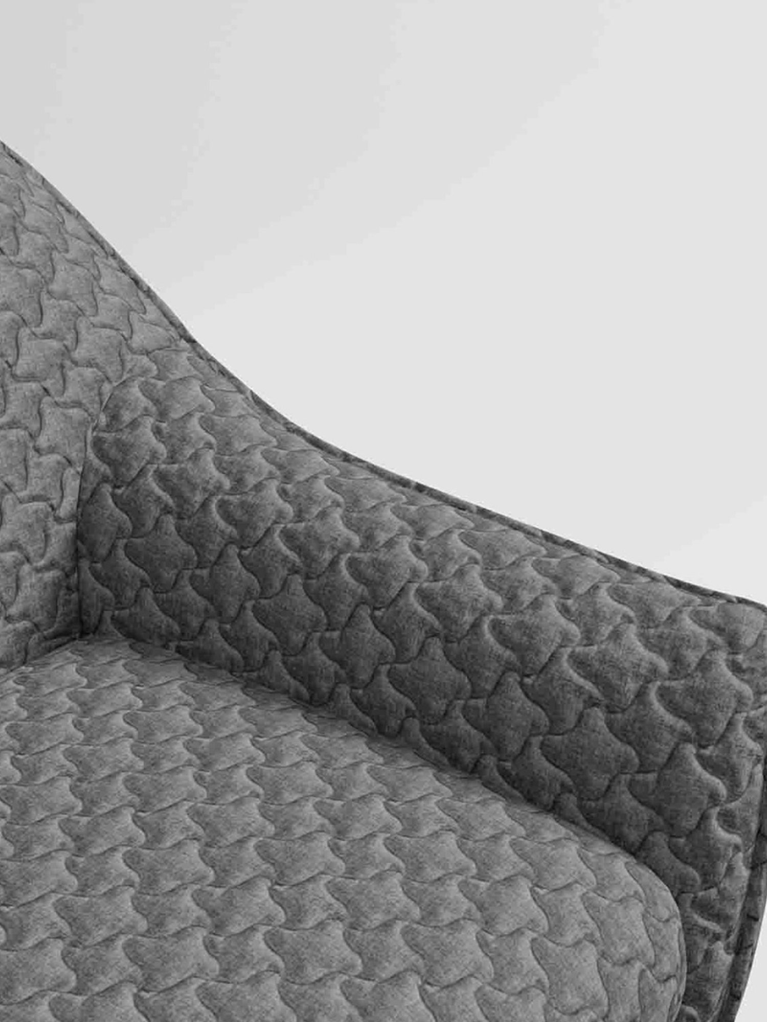 Durian Berry Black Premium Leatherette 2 Seater Sofa