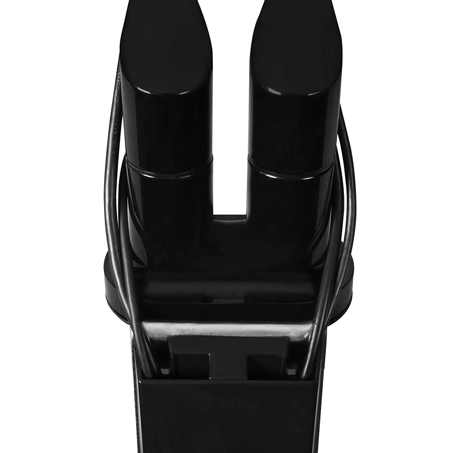 SilverStone Technology ARM21B Dual Vesa Monitor Riser Arm Mount for 2 Monitors up to 36" and 9Kg Each (Acer and Asus Monitor Compatible) (SST-ARM21B)