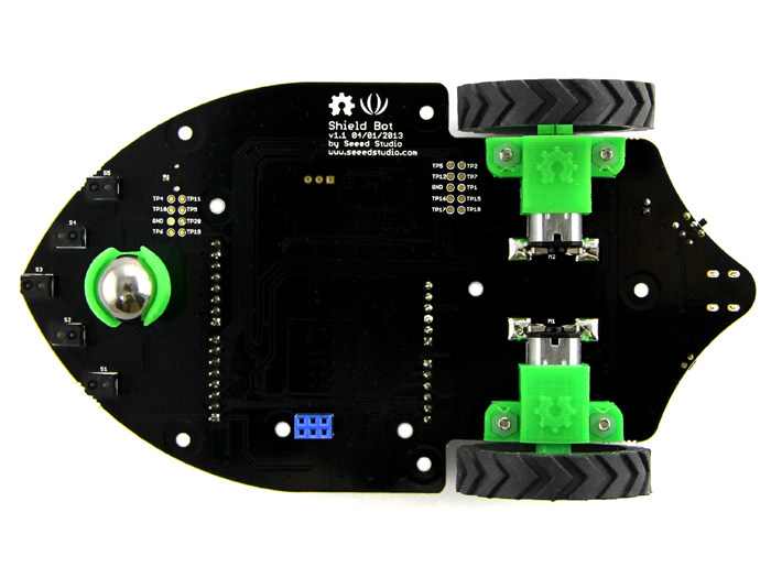 Seeed SLD01091P Shield Bot Smart Robot Expansion Board (Works with Arduino Official Boards)