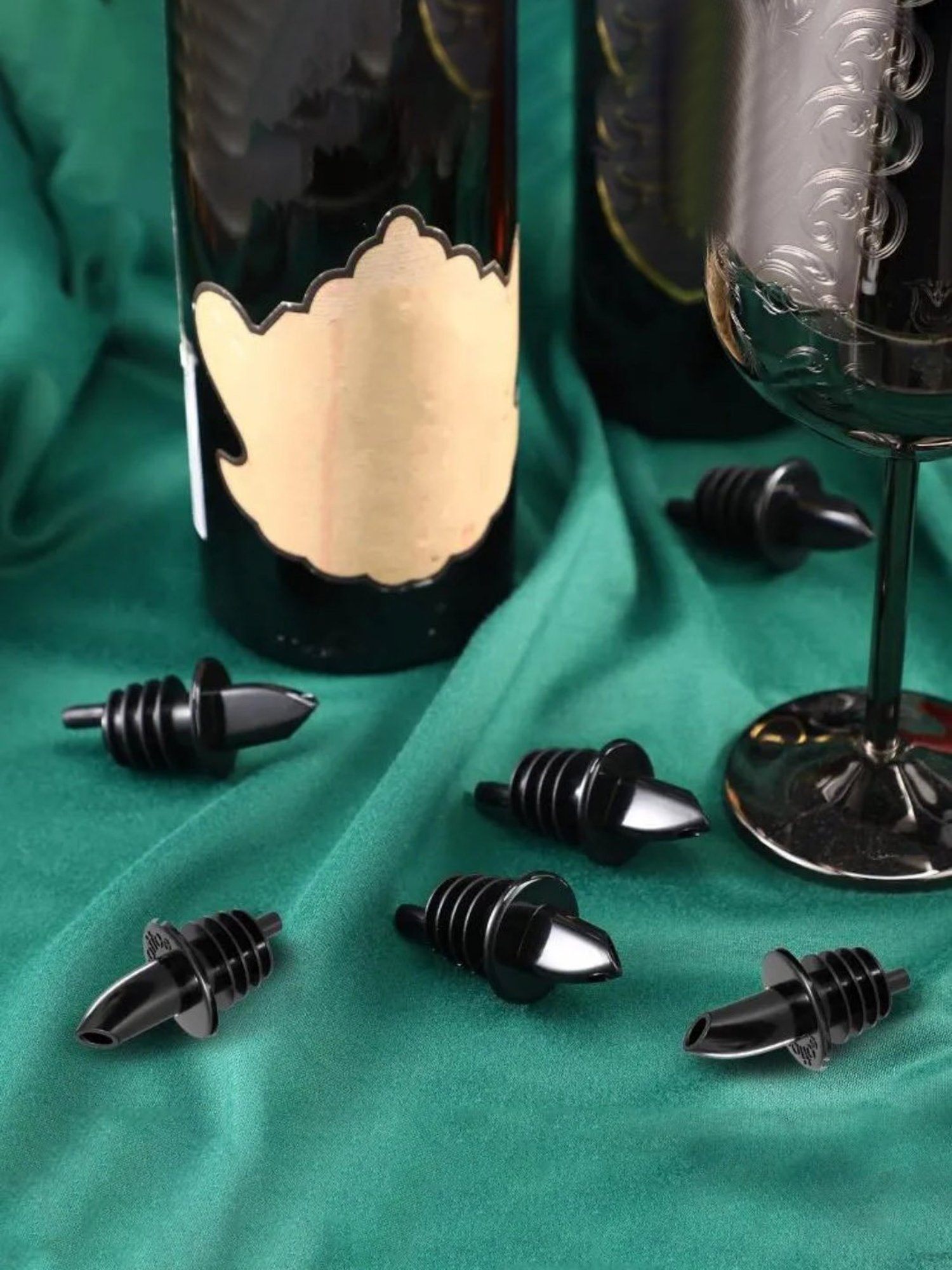 JOSEPH JOSEPH Silver & Green Steel 30.5 cm Elevate Tong - Set of 1