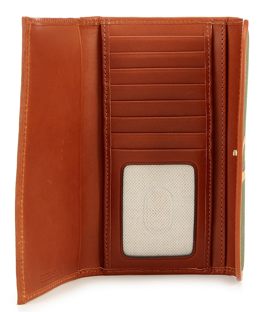 Dooney & Bourke Signature Monogrammed Collection Continental Clutch