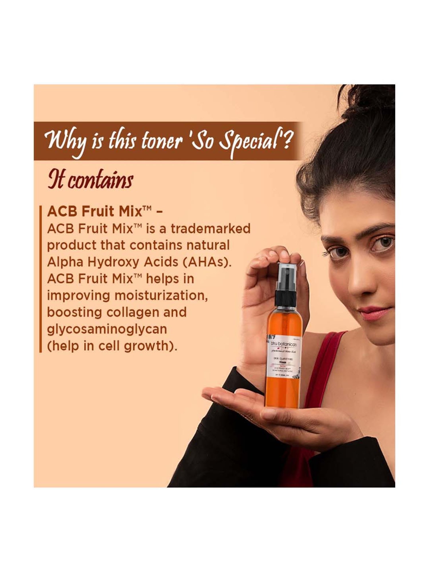 bhu botanicals Skin Clarifying Toner - 100 ml