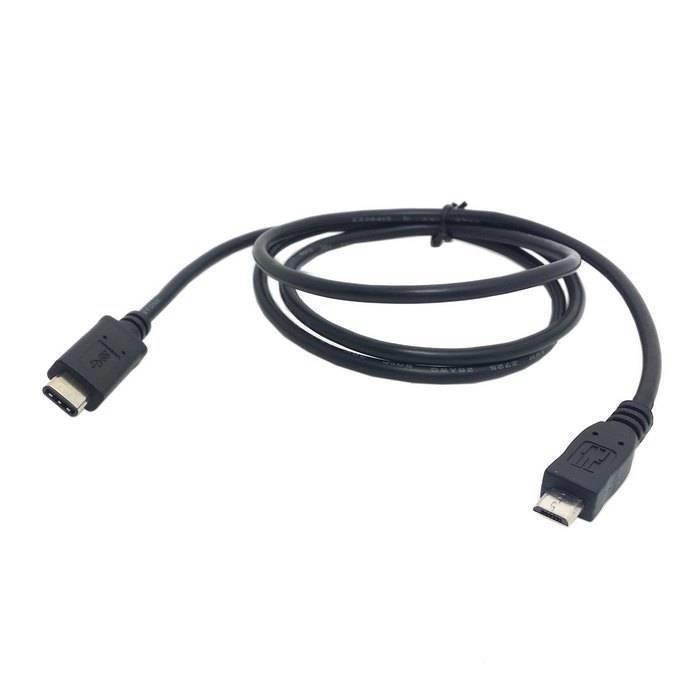 Reversible USB 3.1 Type C Male Connector to Micro USB 2.0 Male Data Cable USB-C