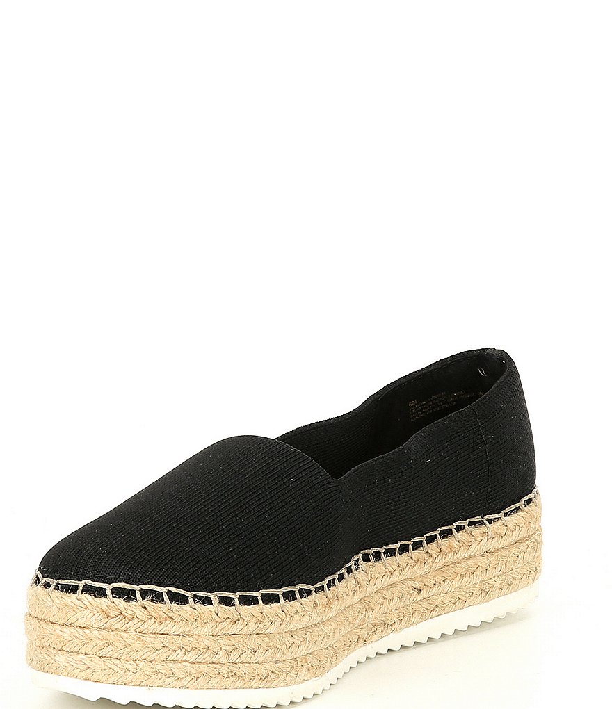 Gianni Bini Shyleah Stretch Knit Platform Espadrilles