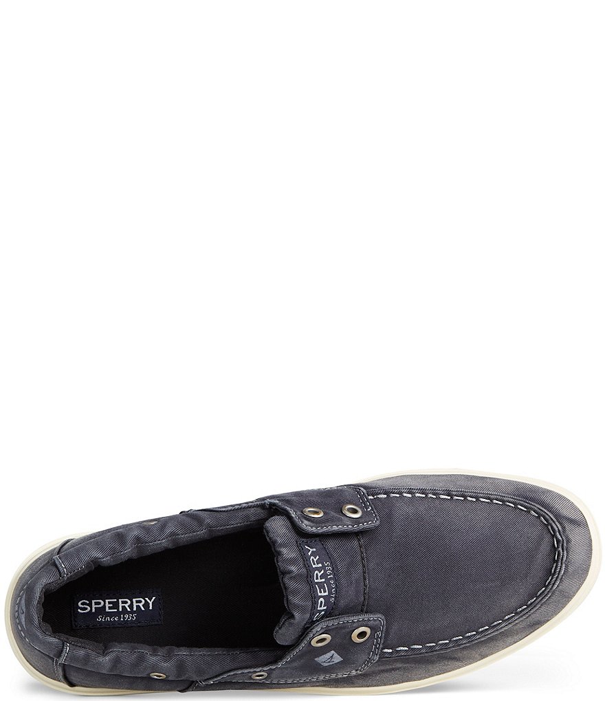 Sperry Men's Outer Banks 2-Eye Salt-Washed Slip-On Boat Shoes