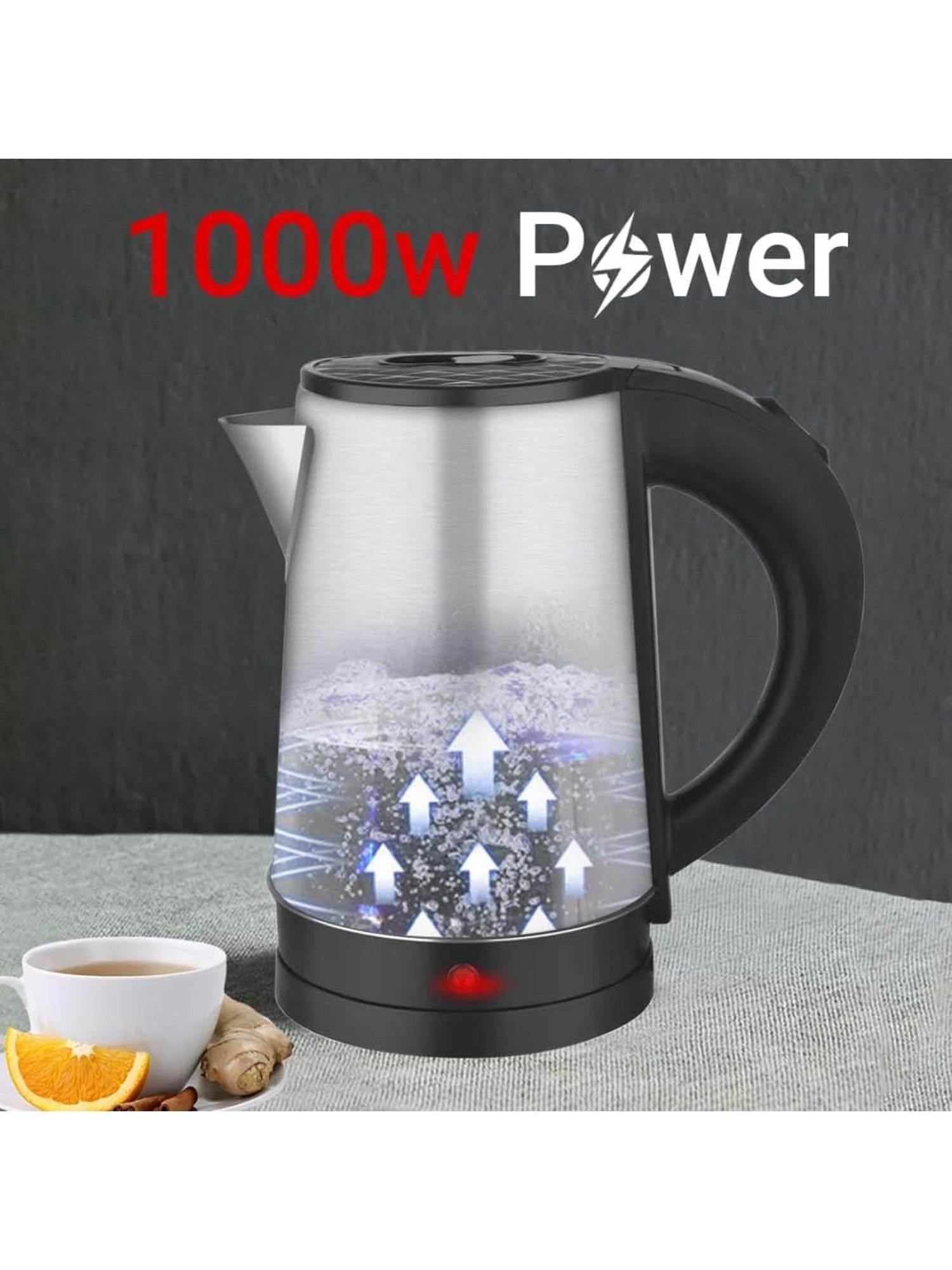 Inalsa 1000W 800ml Electric Kettle
