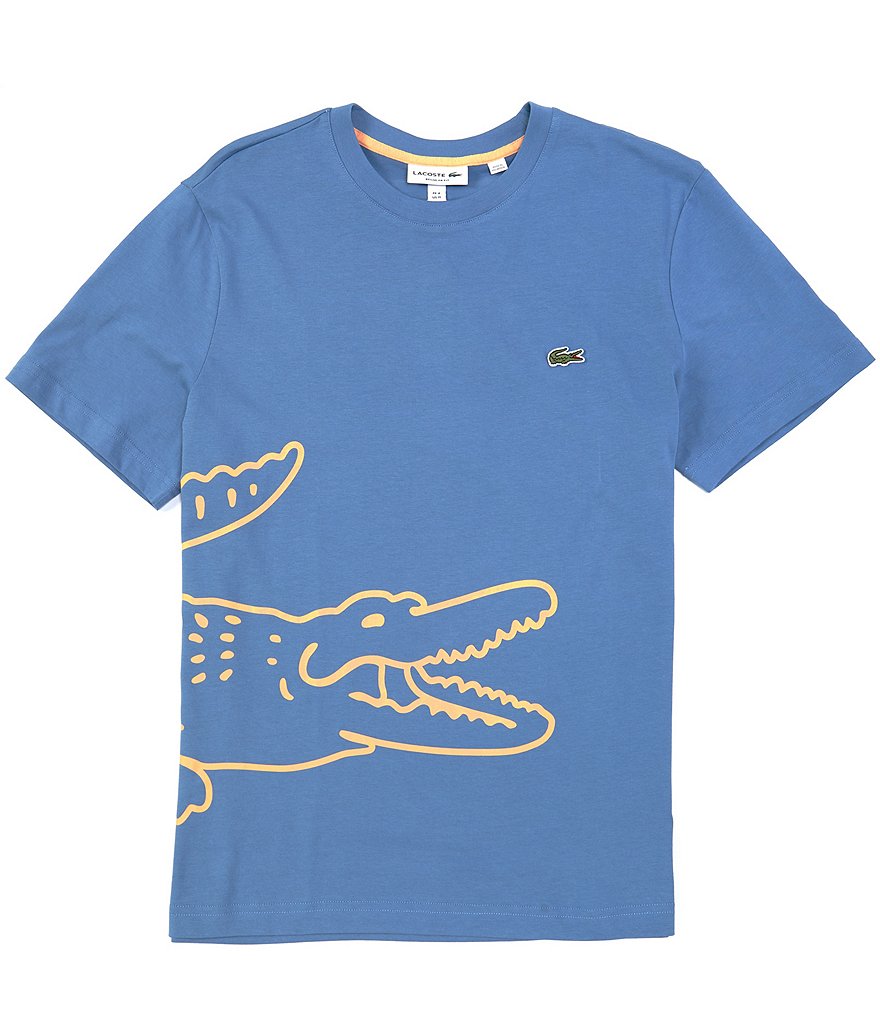 Lacoste Croc Beach Short-Sleeve Organic Materials Tee