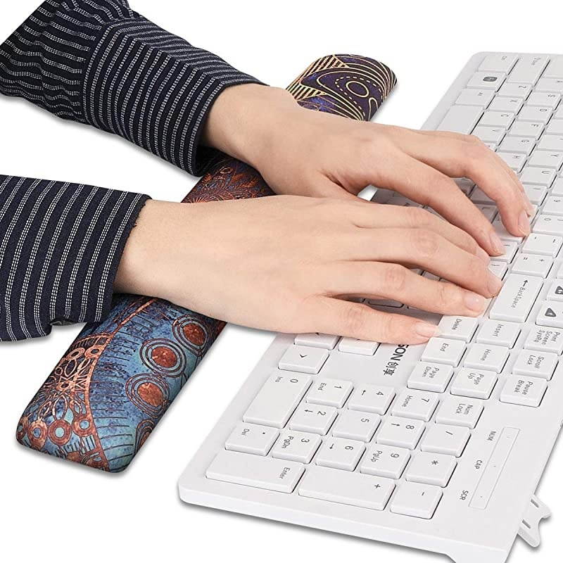 Gel Firm Soft Keyboard Wrist Support Pad, Ergonomic Latest Custom Non-Slip Design Keyboard Pad