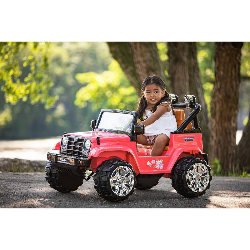 Kid Trax 6V Beach Cruiser 4x4 Powered Ride-On - Pink