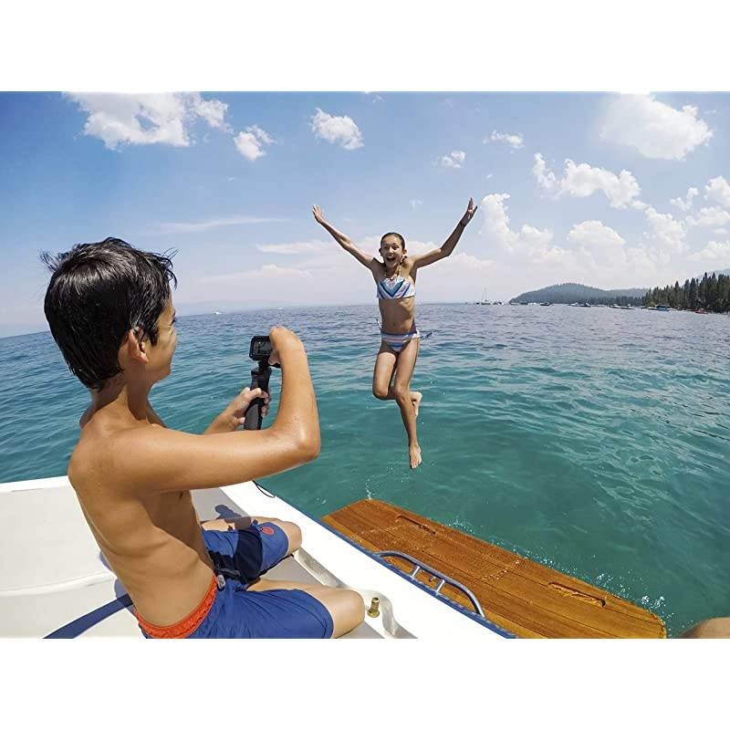 Hero7 Black &mdash; Waterproof Action Camera with Touch Screen 4K Ultra HD Video 12MP Photos 720p Live Streaming Stabilization