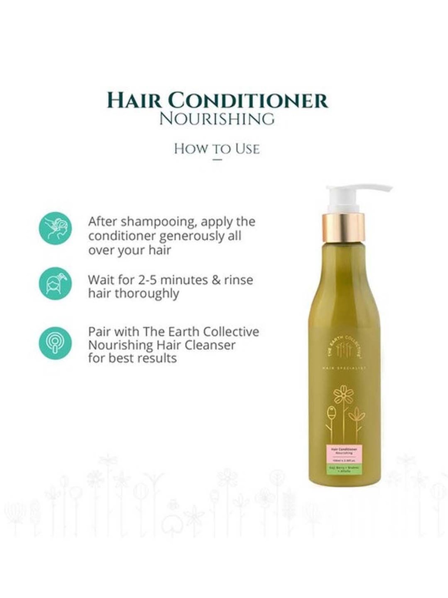 The Earth Collective Nourishing Hair Conditioner - 200 ml
