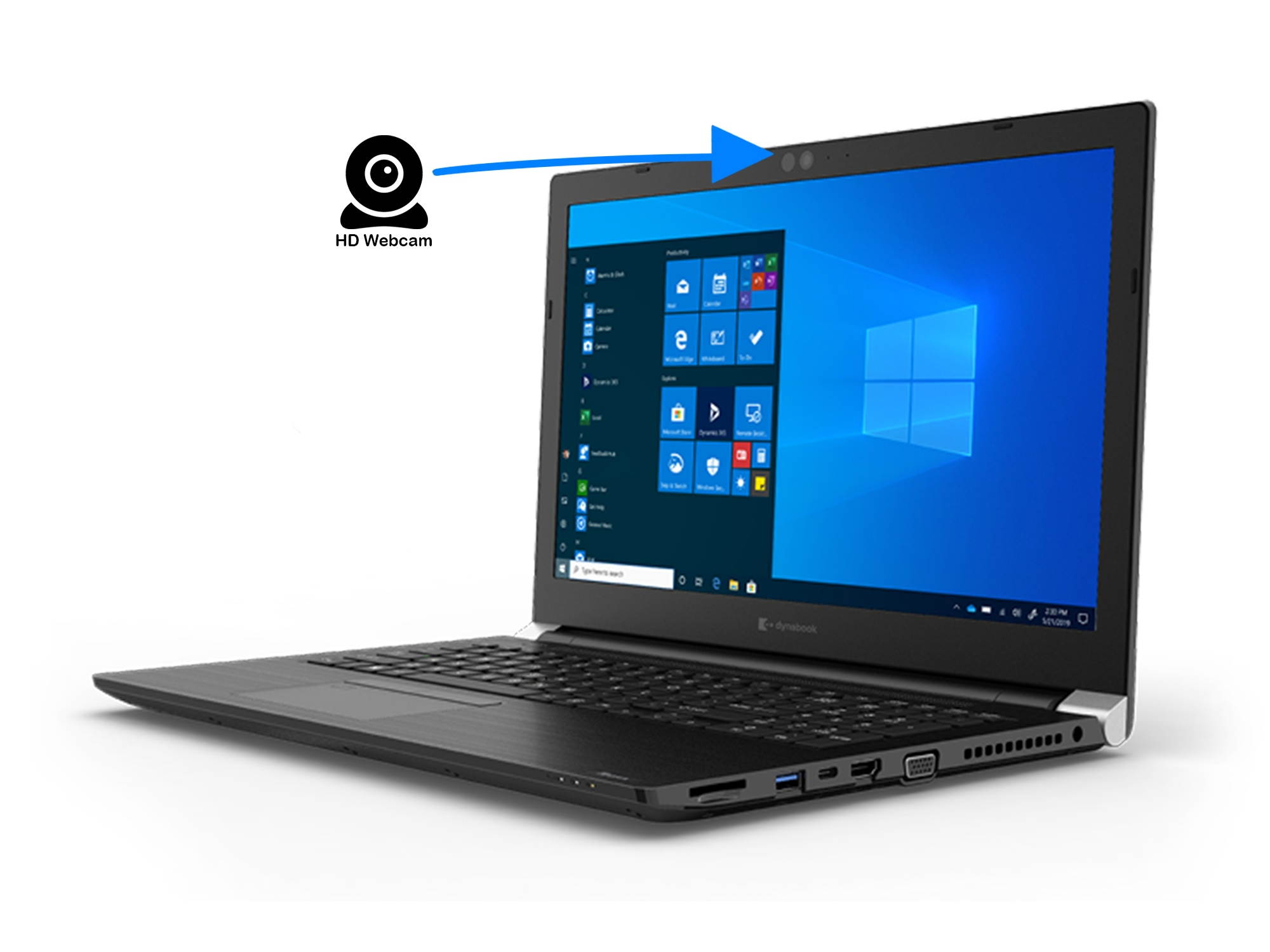 Toshiba Tecra A50-J Notebook, 15.6" FHD Display, Intel Core i7-1165G7 Upto 4.7GHz, 32GB RAM, 512GB NVMe SSD, DVDRW, HDMI, VGA, Card Reader, Wi-Fi, Bluetooth, Windows 10 Pro