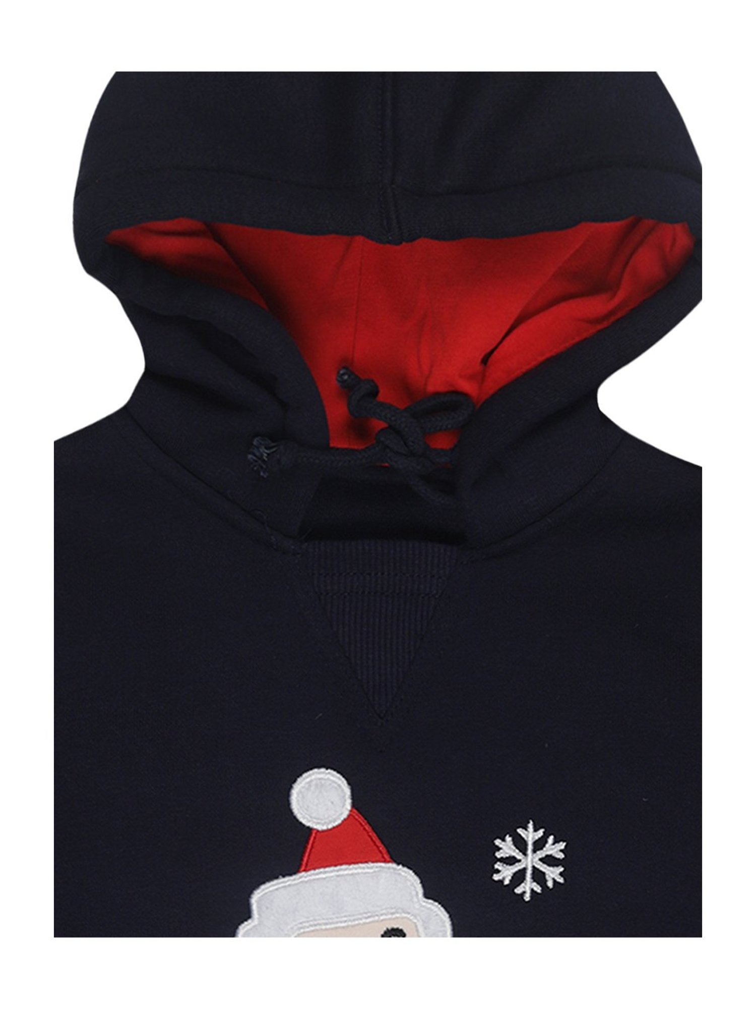 Bodycare Kids Navy Printed Full Sleeves Sweatshirt