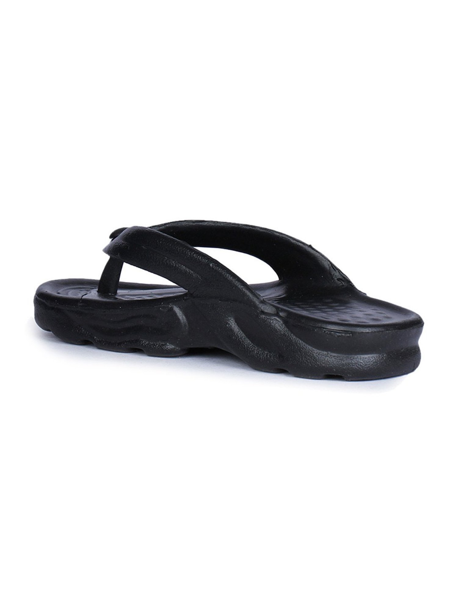 Aha by Liberty Women's TRENDY Black Flip Flops