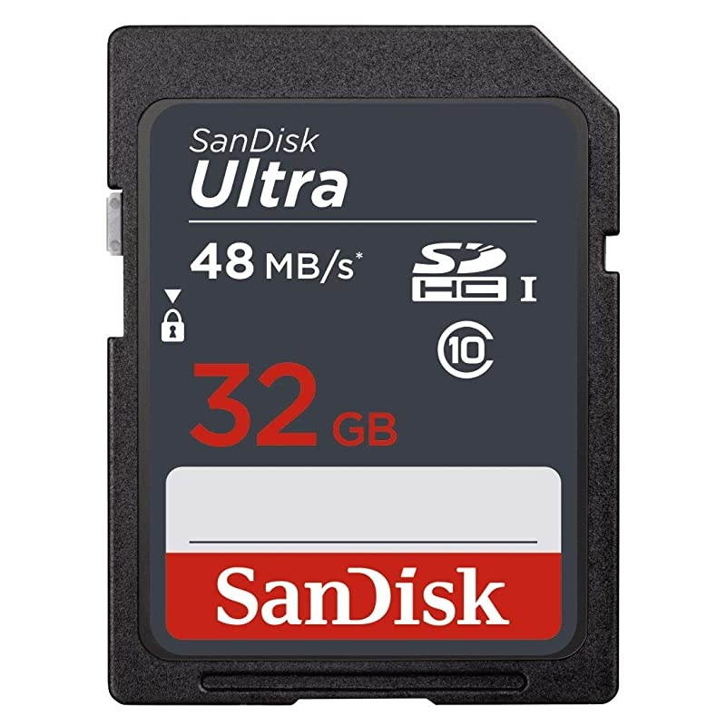 32GB SD Class 10 SDHC Flash 48MBs Memory Card FBA118882