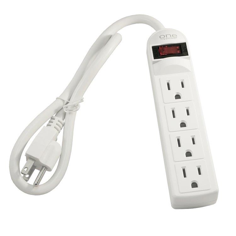 4 Outlet Power Strip