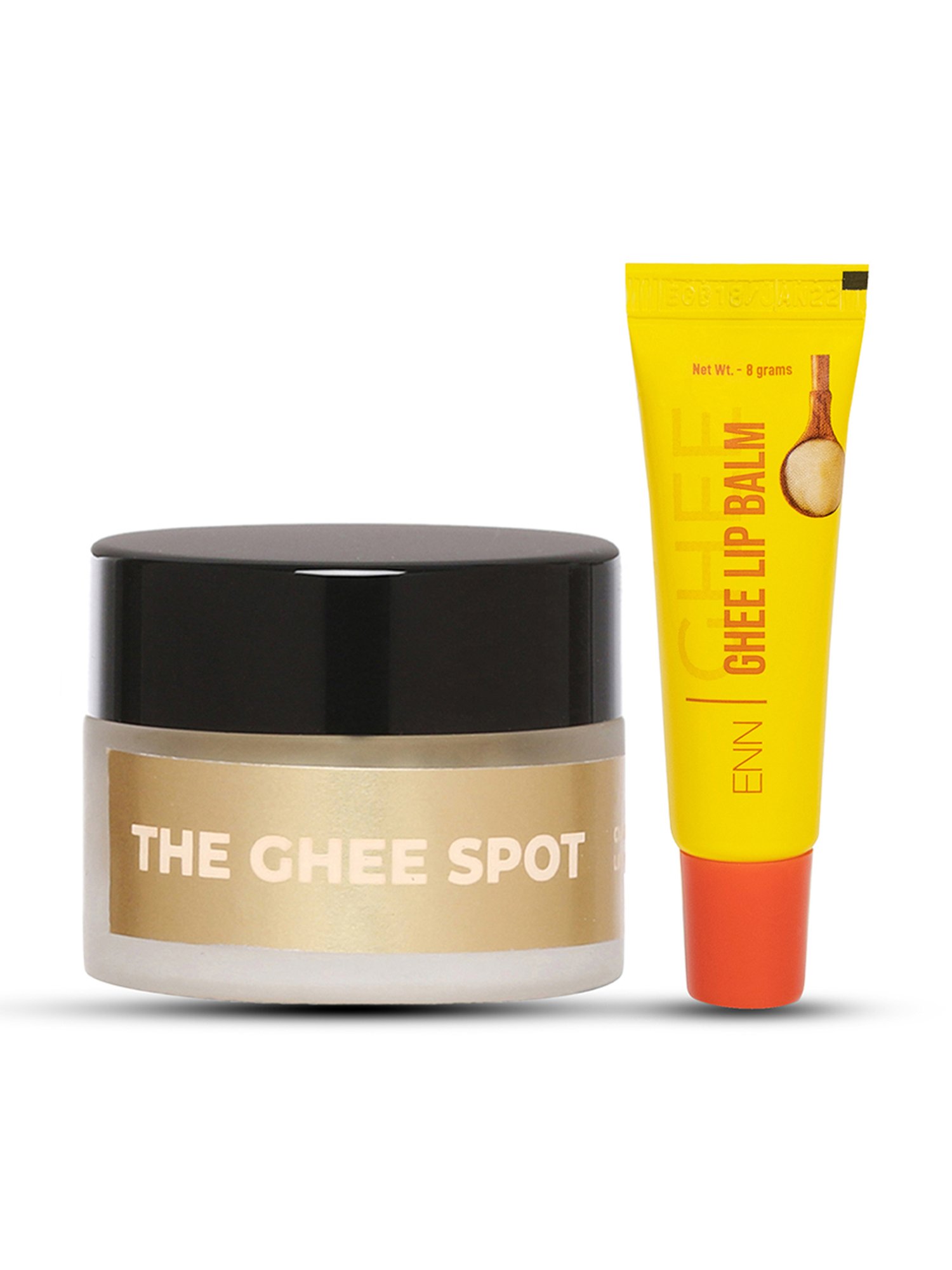 ENN Ghee Spot Lip Scrub & Ghee Lip Balm Combo Kit