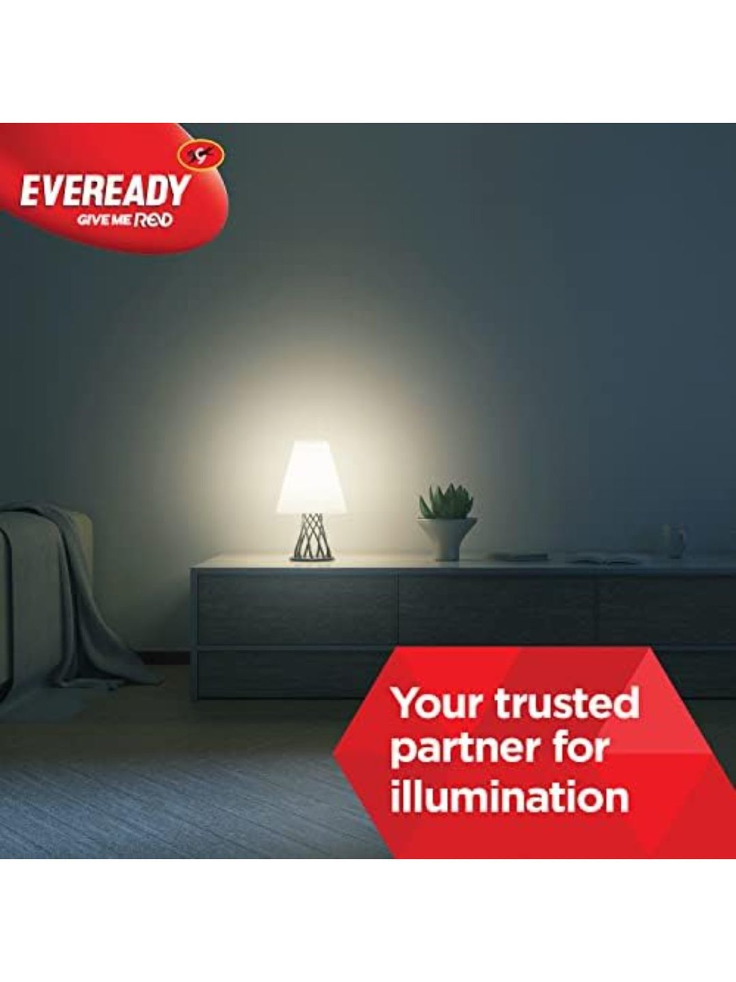 Eveready B22D 9W Emergency LED Bulb - Pack of 2 (White)
