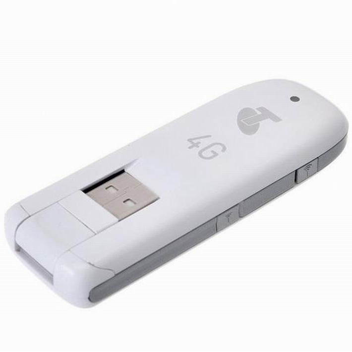 Unlocked ZTE MF821 100Mbps Wireless WIFI Router Mini 4G LTE Modem WIFI Router FDD 1800/2100/2600MHz White