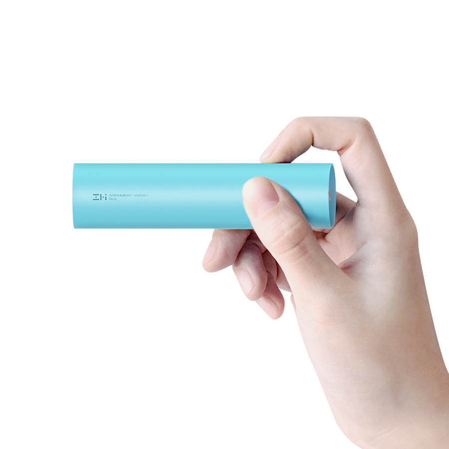 ZMI Power Bank Xiaomi Original USB 3.6V 3000MAH MINI Portable Power Bank Rechargeable 18650 Batteries for Xiaomi iPhone Android Smartphone