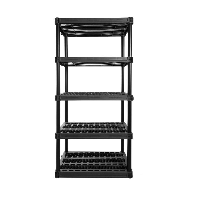 Plano 5 Shelf Utility Storage Gray