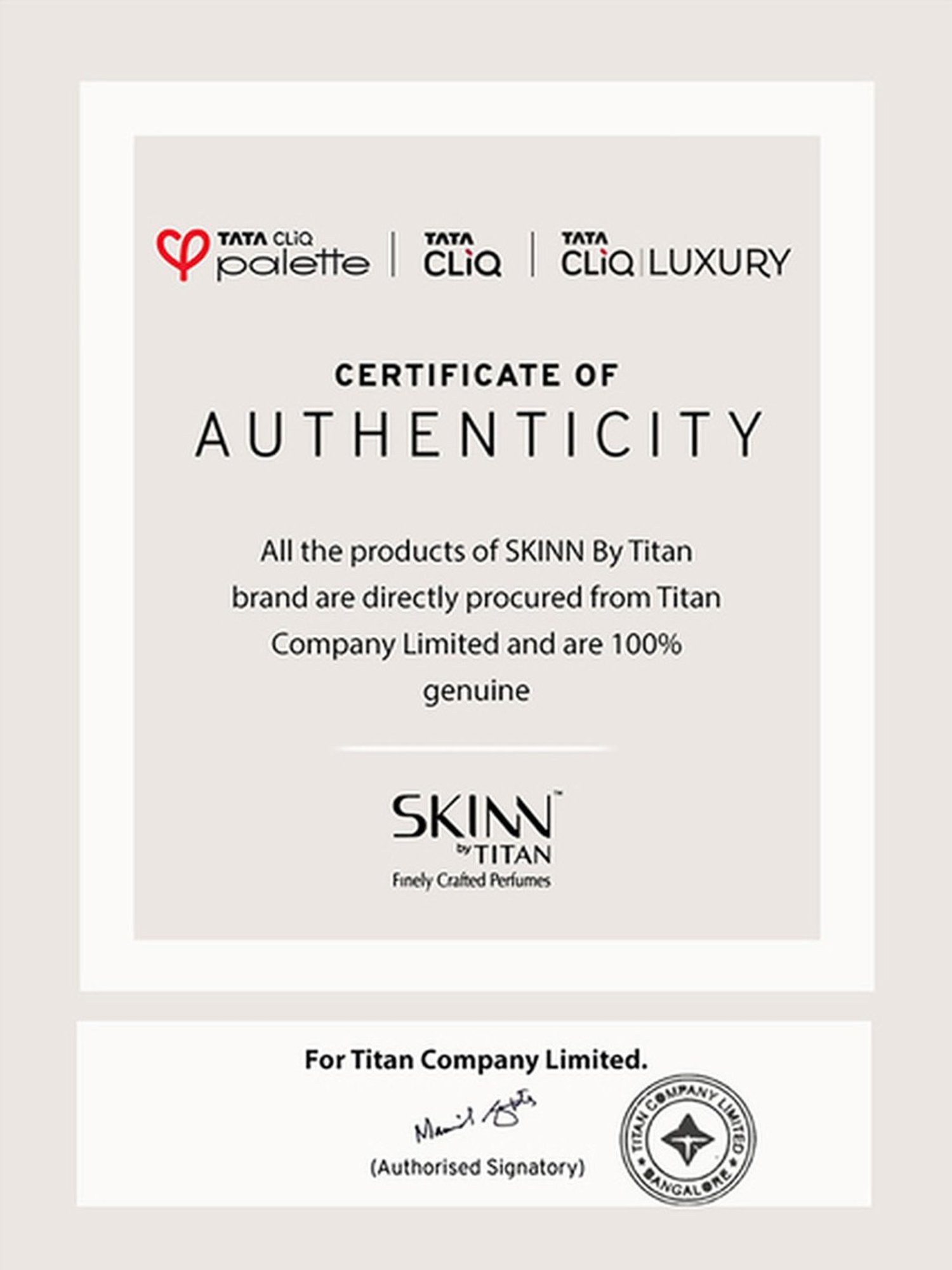 Skinn by Titan Noura Floret Eau De Parfum for Women - 100 ml