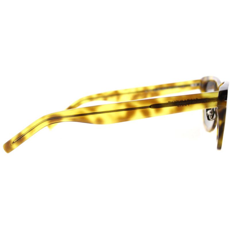 Saint Laurent  004 Unisex Rectangle Sunglasses Blonde Havana 50mm