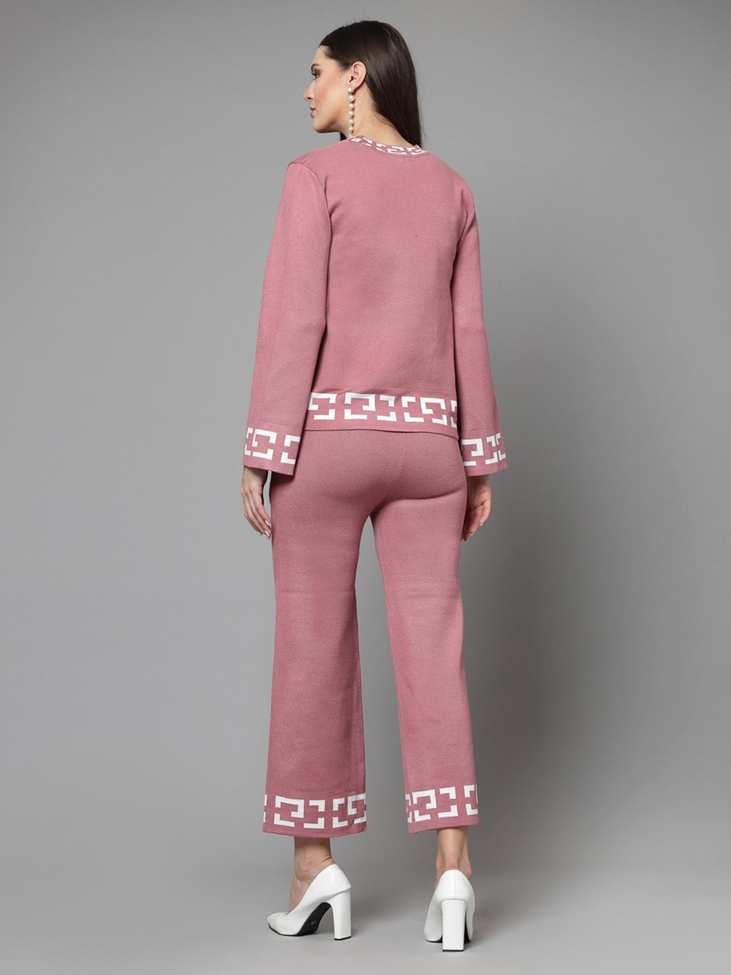 Mafadeny Dusty Pink Maxi Co-Ord Set