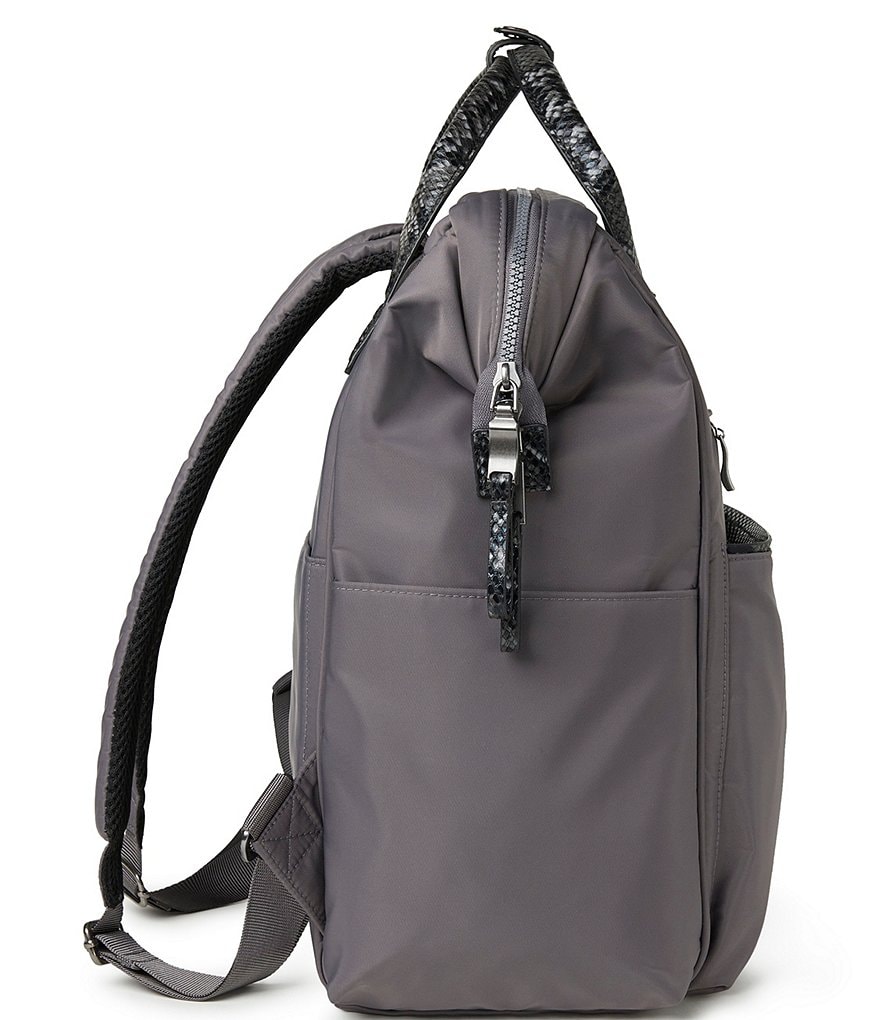 Baggallini Manhattan Collection Soho Nylon Python Backpack