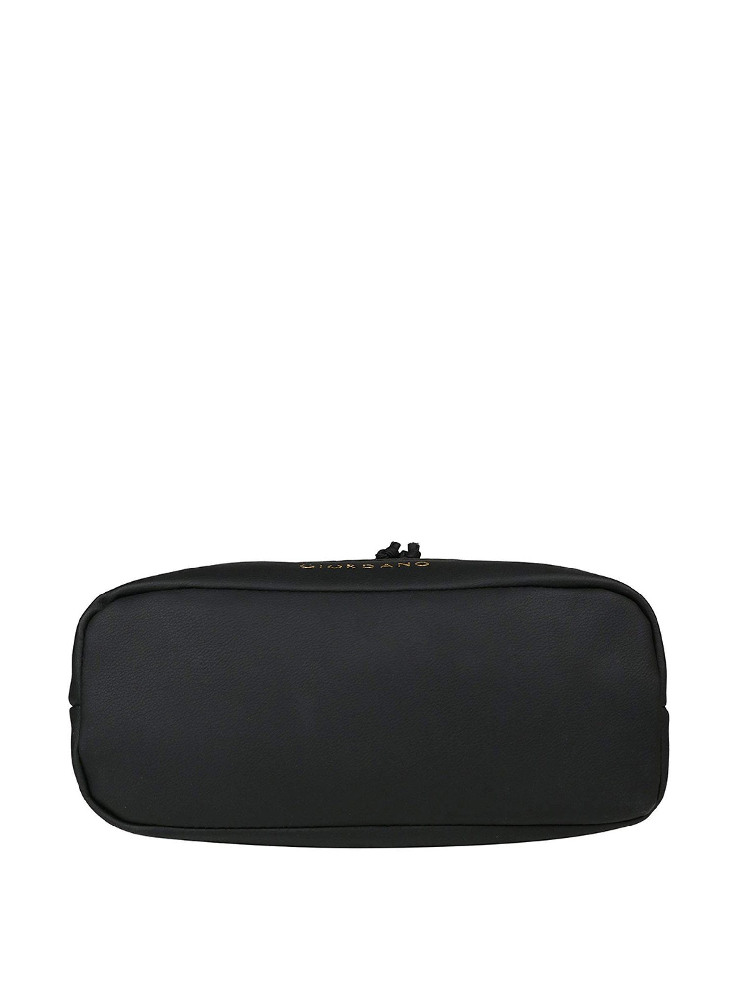 Tohl Avon Black Solid Medium Handbag