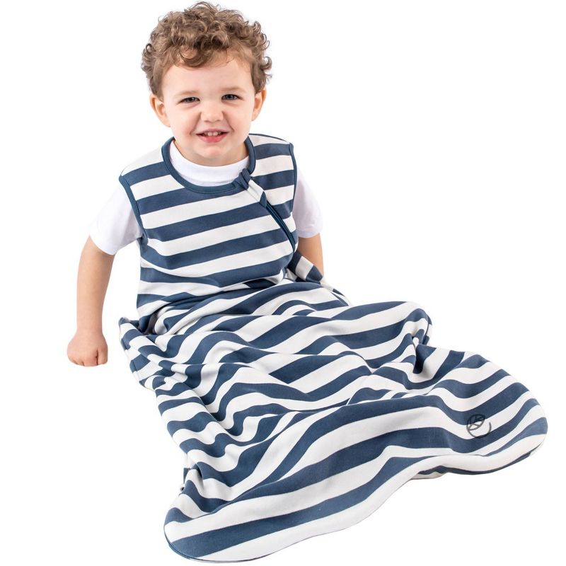 Ecolino Organic Cotton Swaddle Wrap - Navy 0-6 Months