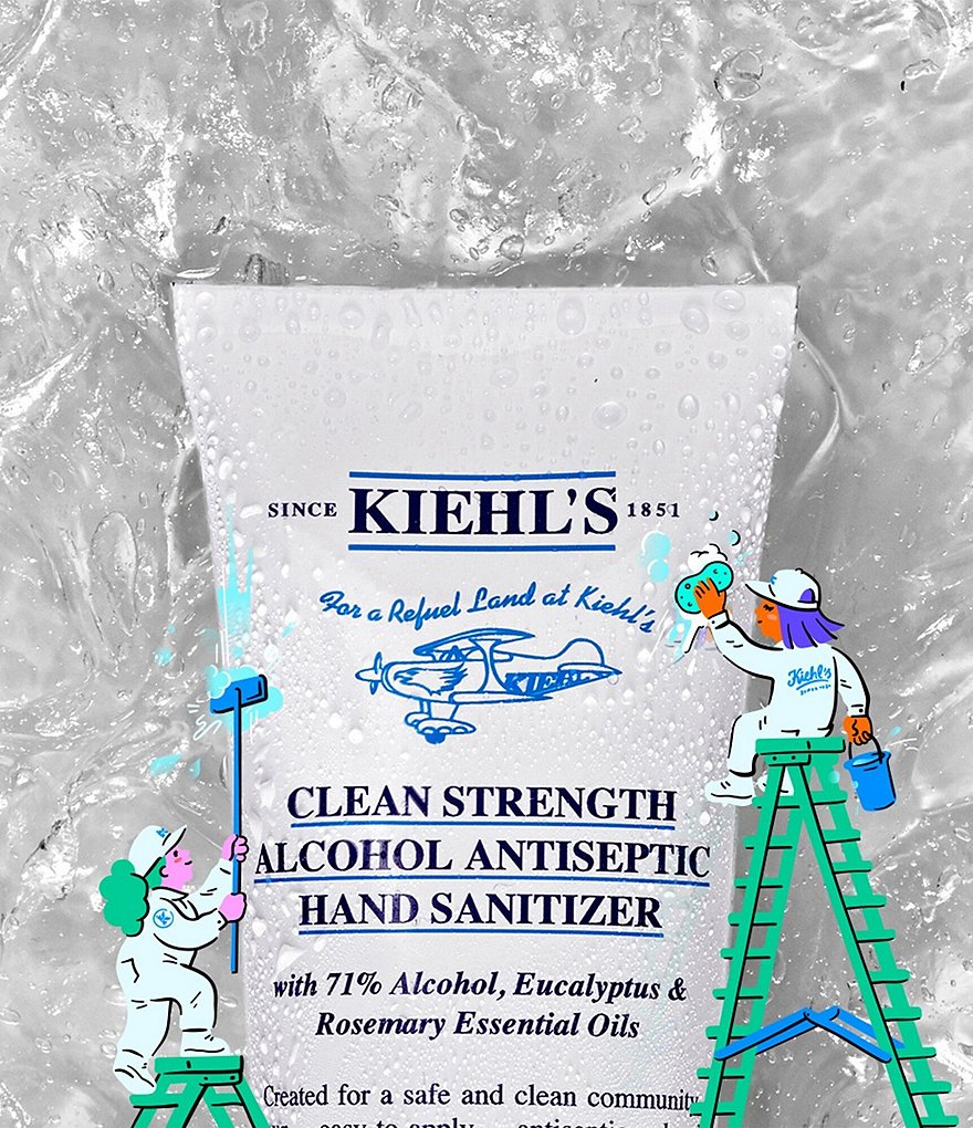 Kiehl's Since 1851 Clean Strength Alcohol Antiseptic Hand Sanitizer
