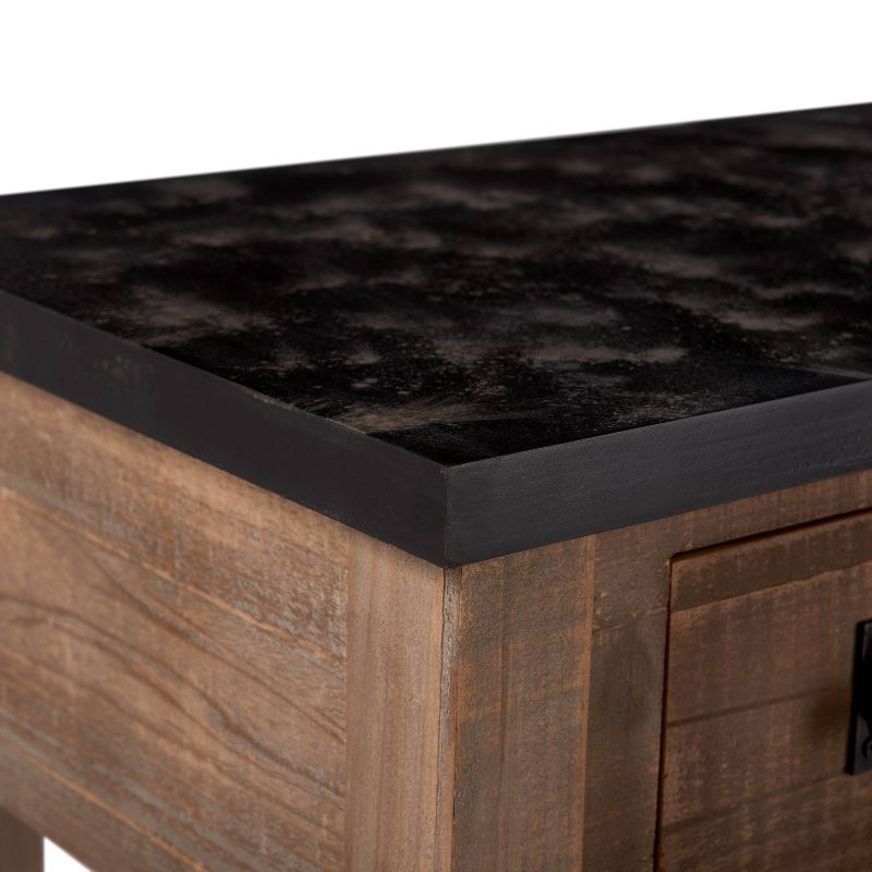 Eugene Console Table Brown - ClickDecor