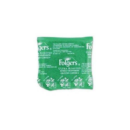 Folgers Coffee Classic Roast Decaffeinated 9/10oz Vacket Pack 42/Carton 06927