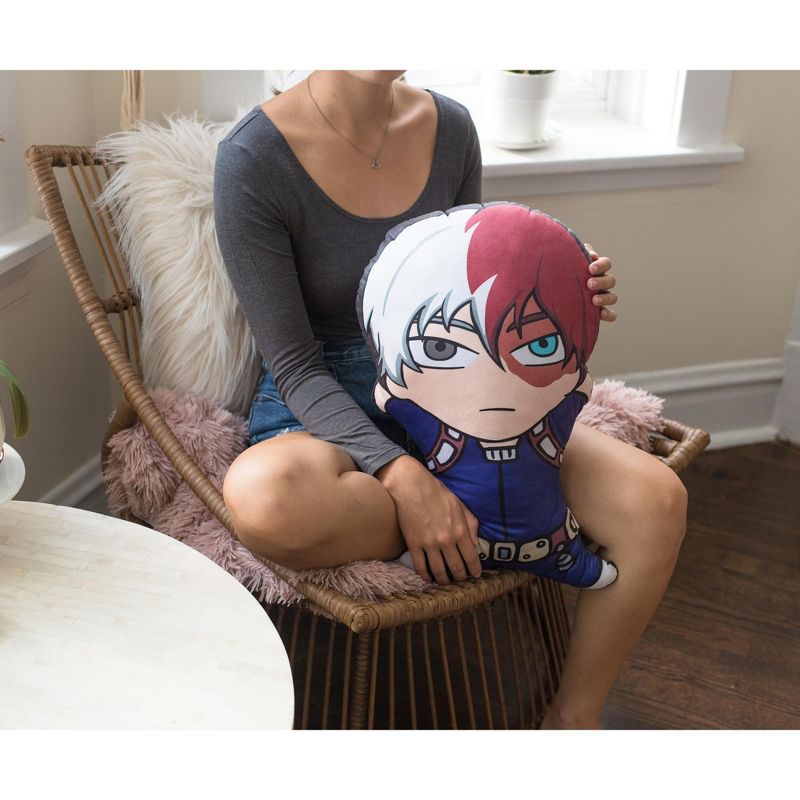 Surreal Entertainment My Hero Academia 20 Inch Character Pillow | Shoto Todoroki