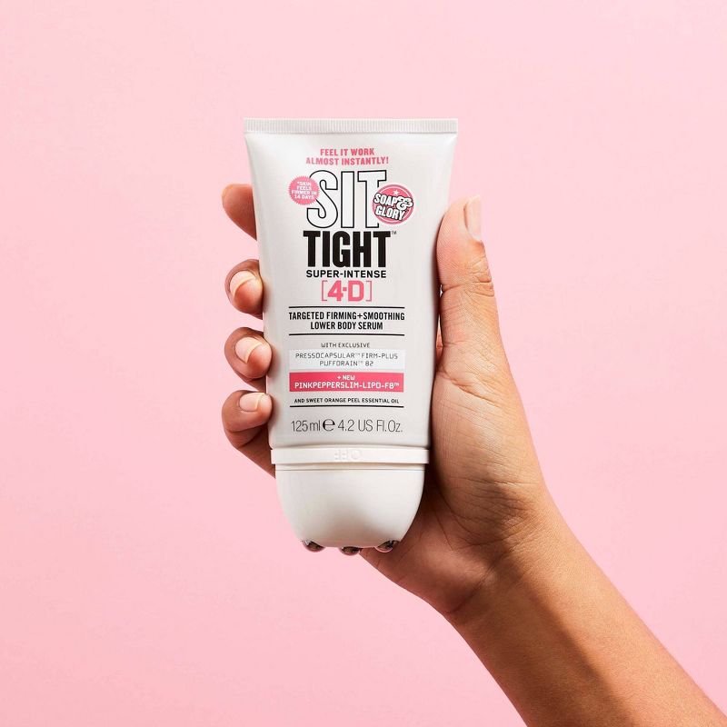 Soap & Glory Sit Tight 4D Firming & Smoothing Body Serum - 4.2oz