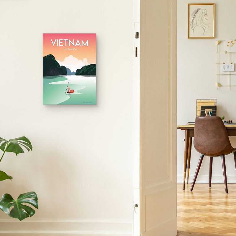 18" x 24" Vietnam 1 by Omar Escalante Canvas Art Print - Masterpiece Art Gallery