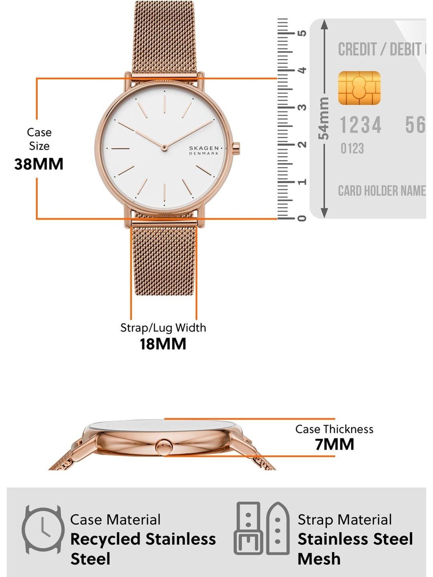 Skagen SKW2784 Signatur Analog Watch for Women