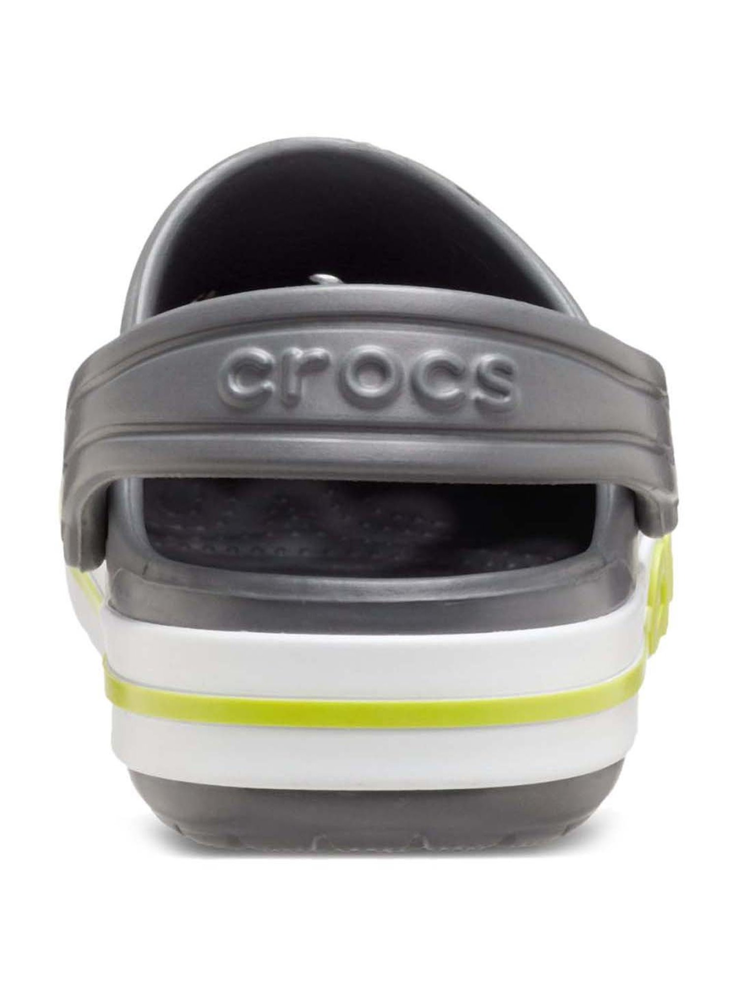 Yellow by Westside Blue & Grey Slingback Slides