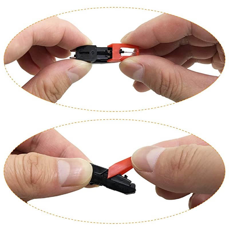 Set of 10 Vinyl Record Player Turntable Cartridge With Universal Replacement Stylus Needles  2pcs Turntable Record Player Cartridge 8pcs Needle Stylus for LP Phonograph Record Player