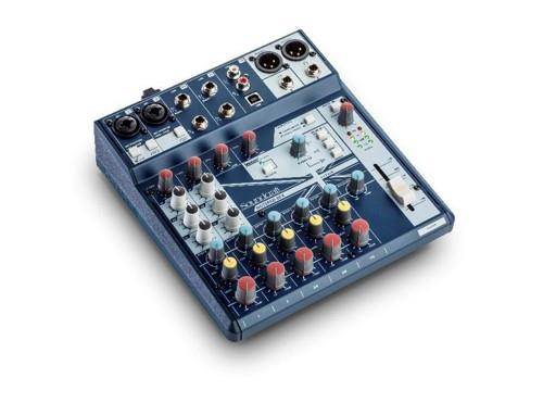 Soundcraft Notepad-8FX 8-channel Desktop Mixer w/USB I/O and Lexicon Effects