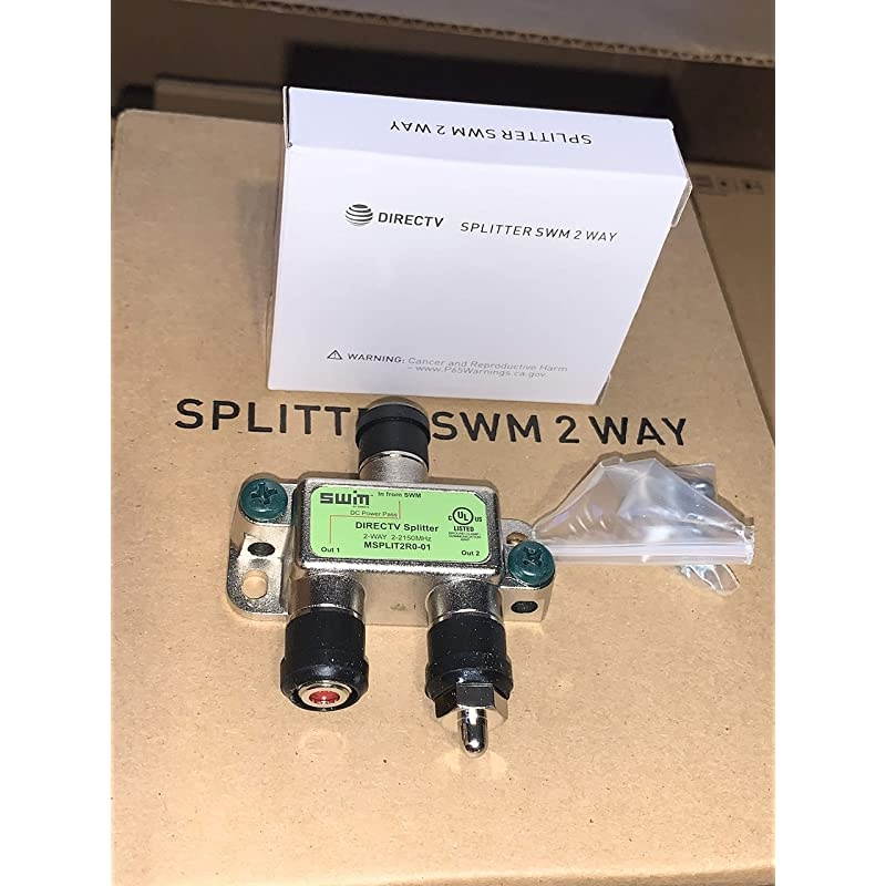 Splitter 2-Way 2-2150 MHz MSPLIT2R0-01 SWM 2-Way Splitter