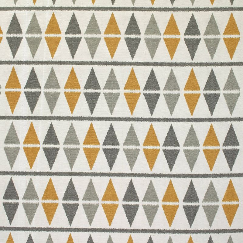 Pillow Perfect Ikat Argyle Birch Rectangular Throw Pillow - .5" - Gray