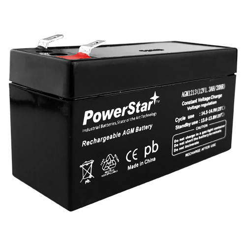 New PowerStar 12V 1.3Ah Battery For Advanced Technology Labs Um8 Ultrasound
